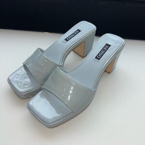 Senso baby blue Women's Block Heel Sandals